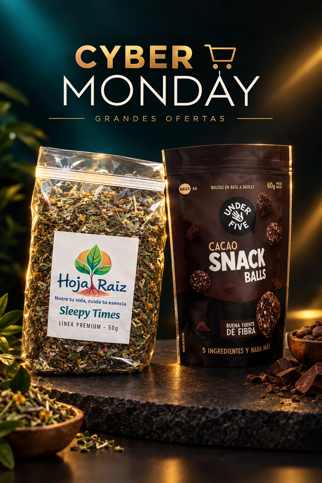 Pack CyberMonday Té +Blend