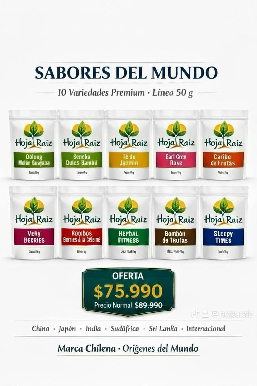 Pack Sabores del Mundo